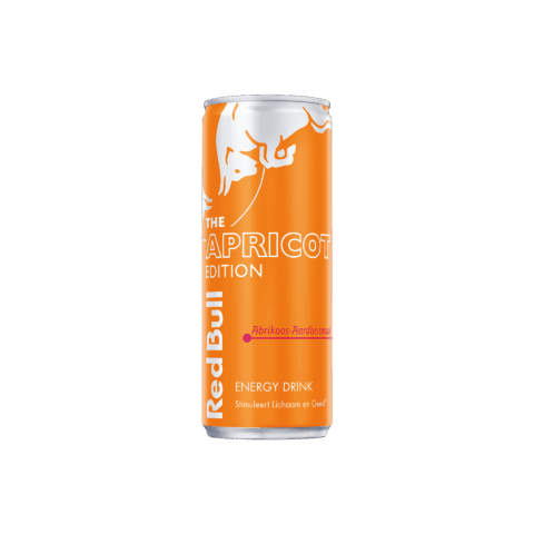 Redbull NL Apricot Edition Abrikoos Aardbeismaak