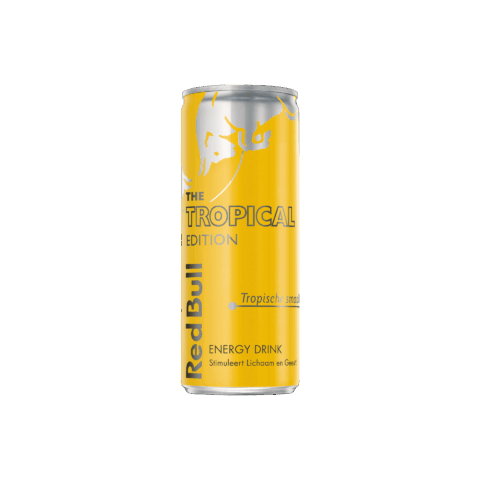 Redbull NL Tropical Edition Tropische smaak